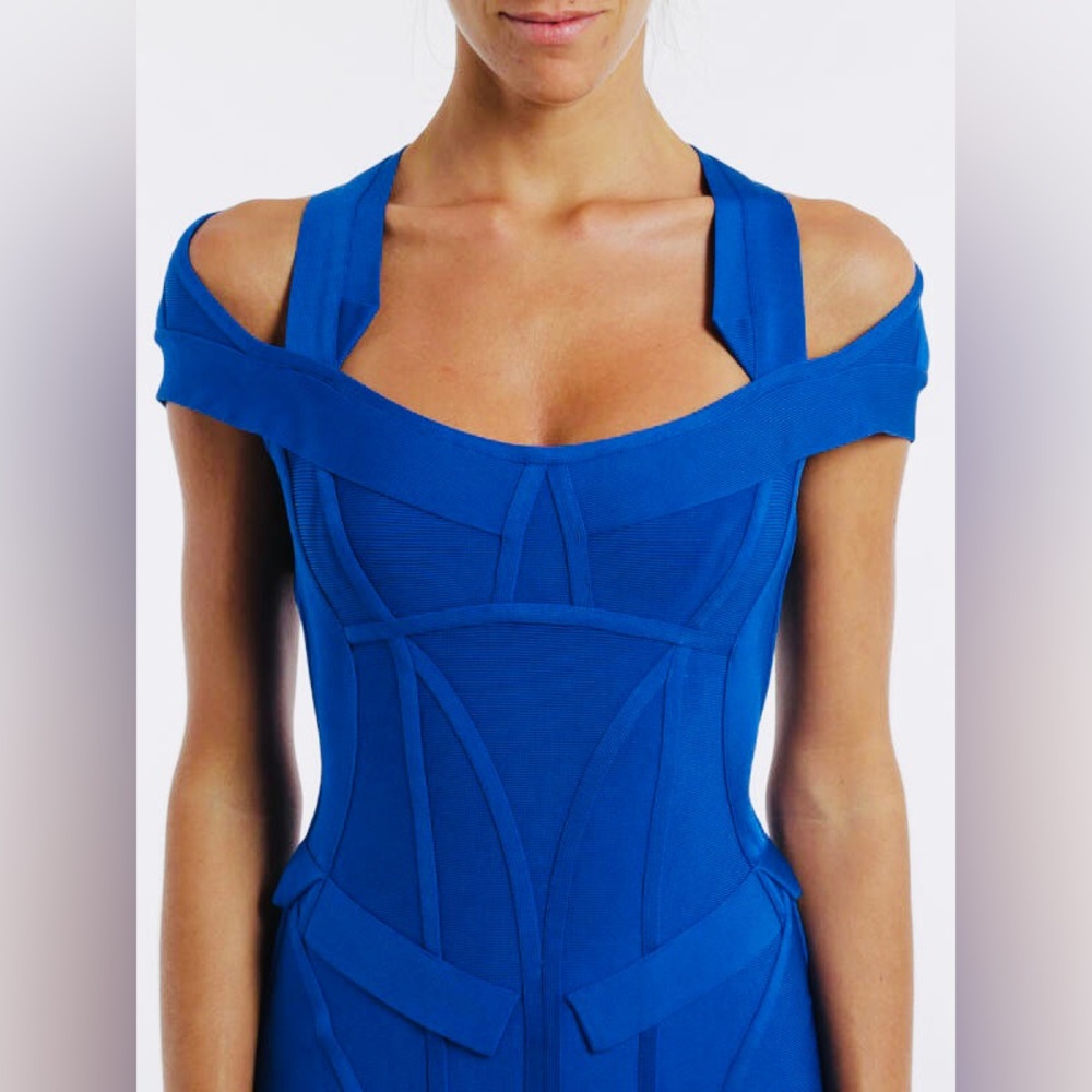 New-like Herve Ledger Lilliana Origami Dress - Picture 4 of 11